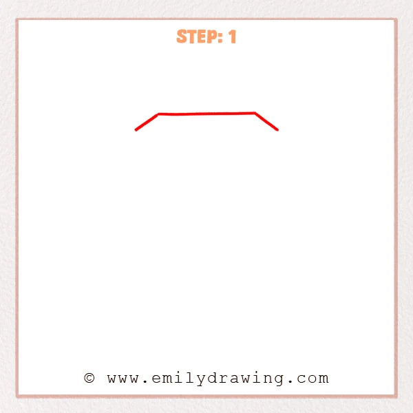 how to draw a thors hammer - Step 1